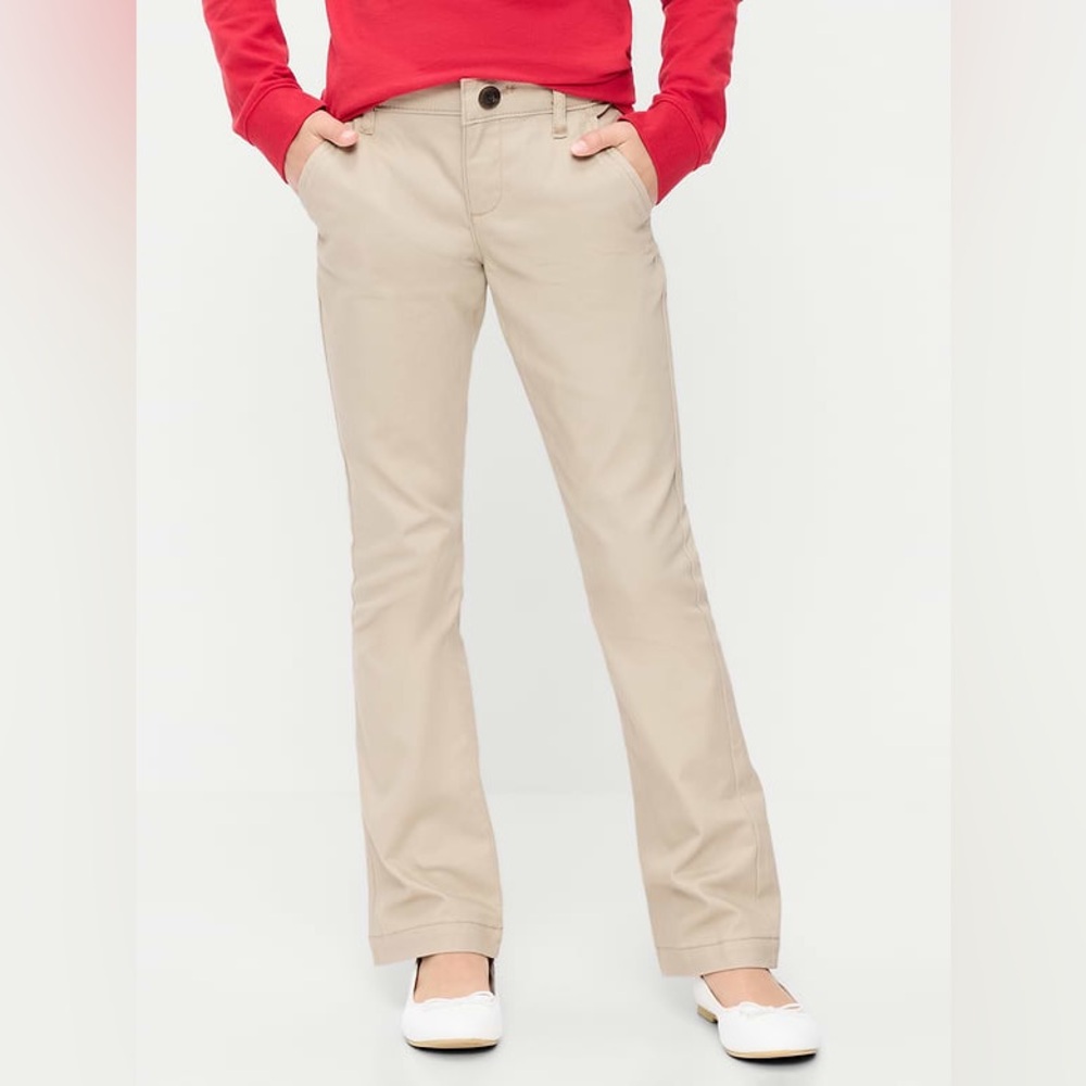 Old Navy Women's Light Khaki boot-cut Cotton pants Size 0